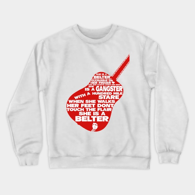 Gerry Cinnamon Belter Crewneck Sweatshirt by engmaidlao